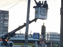 В Калининграде появился новый светофор