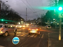 На переходе около УМВД в Калининграде сбили ещё одну пенсионерку