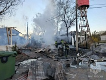 Посреди ночи вспыхнуло популярное кафе на Куршской косе