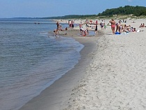 Синоптики показали пляжи Калининградской области с самой тёплой водой