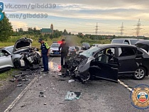 За сутки в ДТП в Калининградской области погибли два водителя