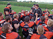 "Янтарные ястребы" из Калининграда вышли в полуфинал Чемпионата Польши по американскому футболу