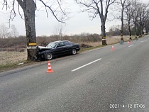 22-летний водитель БМВ ранил своего пассажира по дороге в Полесск (видео)