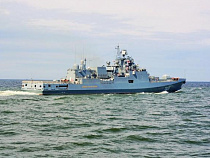 Новейший СКР "Адмирал Григорович" успешно поразил воздушные цели