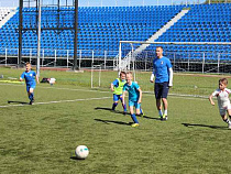 Калининградский футболист провел мастер-класс для юных футболистов