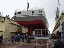 СКР «Адмирал Макаров» спущен на воду в Калининграде