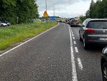 Немцы вновь часами стоят в очередях на въезд в Калининградскую область