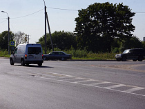 Оживленный перекресток в Краснознаменске приведут в соответствие с ГОСтом к 13 октября