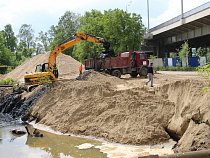 Довоенную искусственную протоку вблизи будущей набережной Ветеранов в Калининграде ликвидируют