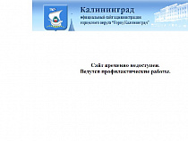 Сайт мэрии Калининграда не выдержал новогодних праздников