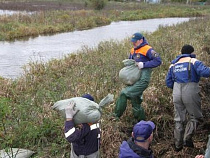 В Зеленоградском районе с польдерных полей ушло 10 см воды