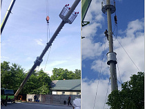 «Калининградтеплосеть» сменила трубу (фото)