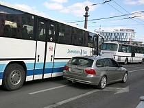 «Вы сходите с ума»: по инциденту в автобусе на Зеленоградск идёт проверка 