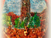 Калининградских школьников научат изготавливать коллажи на спиле дерева