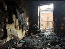 8-летний мальчик погиб на пожаре, а родители и сёстры выжили