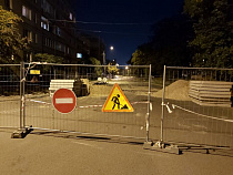 Улицу Киевскую перекопали ещё в одном месте (карта)