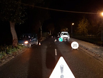 Незаметный водитель спровоцировал ДТП   