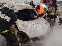 Водитель горевшего у Коврово «Рено» пустил МЧС по ложному следу