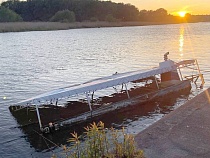 Затонувший в Калининграде теплоход «Нева» поднимут через 2 года