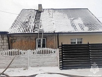В Советске женщина чуть не сгорела на пожаре в своём доме