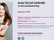 Калининградка Анастасия Хижняк не сумела стать "Мисс Россия 2016"