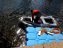 Водолазы заканчивают исследование опор Высокого моста