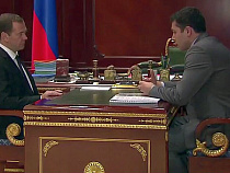 Антон Алиханов встретился с Дмитрием Медведевым