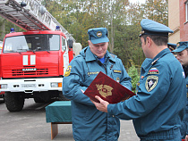 Пожарной части в Балтийске передали новую спецмашину