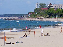 У каких пляжей Калининградской области вода теплее всего