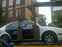 В Калининграде гаишник эвакуировал сам себя