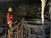 В Калининграде сгорела спа-зона в отеле «Робинзон»
