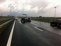 ВАЗ протаранил «Мицубиши» на Приморском кольце (карта)