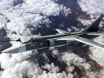 В  Калининградской области экипажи Су-24М  выполнили задачи по дозаправке самолетов в воздухе