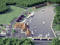 «Дочка» Корпорации развития туризма Калининградской области недоплатила за забор у марины на Тростянке