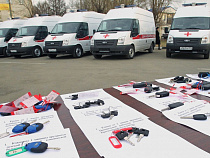 Семь новых автомобилей скорой помощи обошлись калининградскому бюджету в 15 миллионов рублей