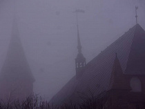 Храброво не принимает самолёты из-за тумана 