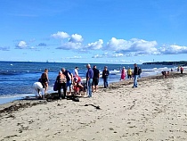 В Пионерском пляжу присвоили Синий флаг