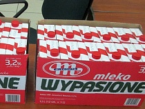 В Калининградскую область не пустили 25 кг молока из Польши