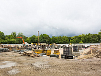 В Южном парке начали строить спорткомплекс с 50-метровым бассейном