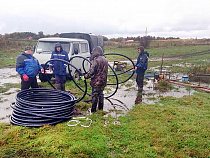 В Зеленоградском районе продолжают бороться с последствия подтопления