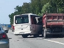 На Приморском кольце произошло шокирующее ДТП с автобусом