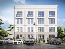 Человек задробил 4-этажную гостиницу в Центральном районе Калининграда