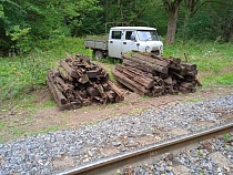 Нацпарку Виштынецкий не понравились старые шпалы