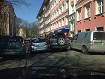 На Свободной образовался затор из-за ДТП