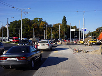 В Калининграде на 3 недели перекроют ул. Черняховского в районе пл. Василевского