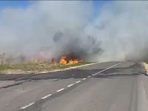 Огонь подошёл к Советску