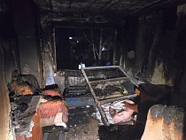 Показали «несгоревшую» квартиру в Зеленоградске