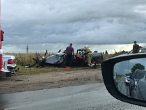 Очевидцы: под Гвардейском произошло смертельное ДТП с участием военного