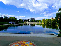 Благоустройство вокруг Нижнего пруда затягивается