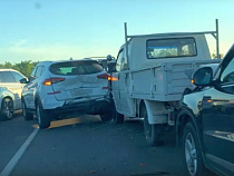 В ДТП на Окружной в Калининграде участвовали четыре автомобиля